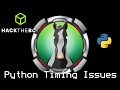 Troubleshooting Python Socket Timing - Toby [HackTheBox]