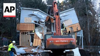 University of Idaho demolishes house where 4 students were killed