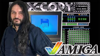 Amiga 500 Tutorial How To Copy Floppy Disks with X - Copy