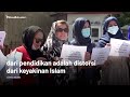 suarakan hak perempuan afghanistan menlu retno akan mewakili negara muslim dunia bertemu taliban