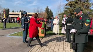 Laying of the Wreath on Remembrance Day 2021