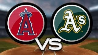 9/16/13: Five-run fifth pushes Angels past A's, 12-1