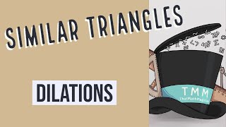 Similar Triangles: Dilation Examples