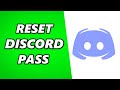 How to Reset Discord Password (Easily)