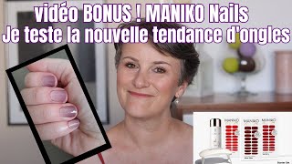 MANIKO Nails Avis | Je teste la nouvelle tendance d'ongles // VIDEO BONUS