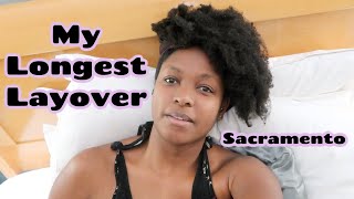 My Longest Layover!  30 Hours in Sacramento | charlycheer