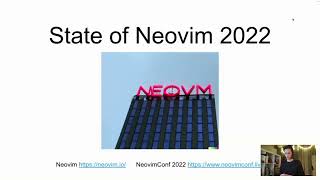 State of Neovim 2022