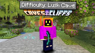 Can You Beat Minecraft In A Lush Cave Only World?