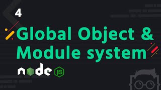 #4 Node.js Global Object & Module System - Node.js Tutorial Bangla | Bangla Node js Tutorial