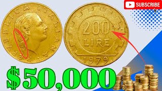 Rare Find: Italy 200 Lire 1979 Coin - What's It Really Worth?