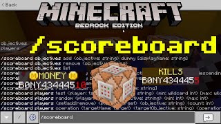 How To Use Scoreboard Command In Minecraft Pe 1 7 0 2 How To Use Scoreboard Command In Minecraft Pe 1 7 0 2
