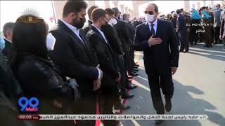 الرئيس السيسي يتقدم جنازة الدكتور كمال الجنزوري  #90_دقيقة#قناة_المحور