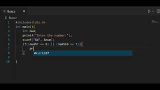How do you write a buzz number Program? | Lecture - #8