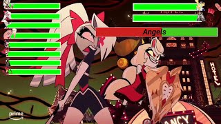 Hazbin Hotel (2024)- Final Battle 1/2 // WITH HEALTHBARS (REMAKE)