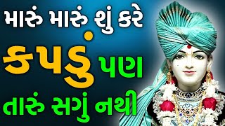 મારું મારું શું કરે કોઈ સગું નથી | Apurvamuni Swami Pravachan | BAPS Pravachan 2022 |Baps Katha 2022