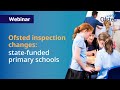 Ofsted education inspection framework: state-funded primary schools