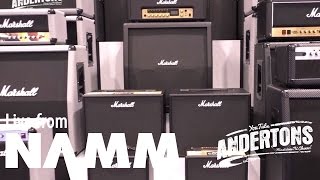 NAMM 2016 Archive - Marshall CODE Amps - Full Run-through!