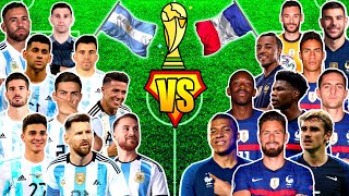 2022 Argentina VS 2022 France 🔥 2022 WORLD CUP FINAL🔥(Messi, Mbappe, Dybala, Griezmann)