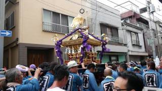 旗岡八幡神社 宮神輿御披露目渡御 １