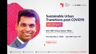 NEF Webinar: Sustainable urban transitions post-COVID19