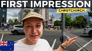 NOT WHAT WE EXPECTED! First Impression Christchurch, New Zealand | Hight Street, New Regent Street🇳🇿