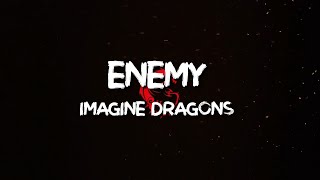 ENEMY - IMAGINE DRAGONS (LYRICS) "OH THE MISERY EVERYBODY WANTS TO BE MY ENEMY" VIRAL TIKTOK
