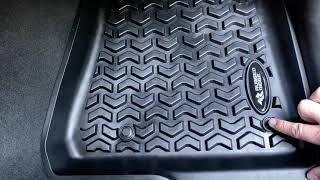 Rugged Ridge Floor/Cargo Liner Kit (Black) 2020 Jeep Wrangler JL Unlimited Sport - Installation/Demo