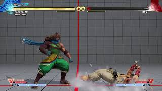 【SFV】是空ランクマやるお【スパダイからマスターになってウメハラに挑むまでただ毎夜練習する配信77日目】