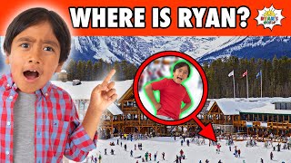 WHERE'S RYAN CHALLENGE! Hide and Seek game with Ryan's World!
