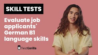Use TestGorilla’s B1 German test to hire for language skills