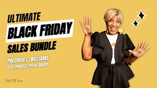 PPP Presents:  Pitch Please Ultimate Black Friday Sales Bundle Video