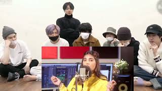 BTS reaction to Salem Ilese- Mad at Disney | cover by aish @viralvideoreaction7721