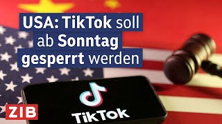 TikTok droht Abschaltung in den USA | ZIB2 vom 14.01.2025