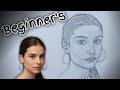 DRAW Like a Pro with This Simple Portrait Tutorial! #drawing #sketch