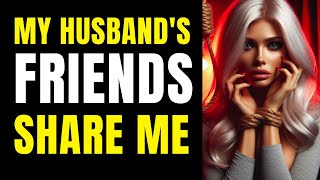 My Husband Watches Helpless as His Friends Experience Me in Bed