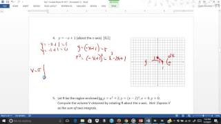Section 7 2 Disk Method Example 4