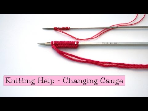 Math for Knitters - Changing Gauge in a Pattern Math for Knitters - Changing Gauge in a Pattern