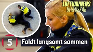 Mand besvimer med kramper! | Lufthavnens Beredskab | Kanal 5 Danmark