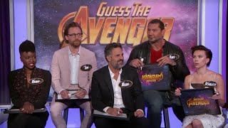 Watch 'Avengers: Infinity War' Play 'Guess the Avenger' on 'Kimmel'