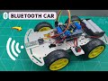 Bluetooth Controlled Car Arduino | Metal Chassis