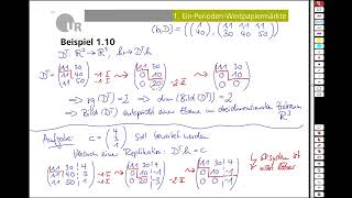 Diskrete Finanzmathematik #12 - Beispiel zur Bewertung durch Projektion