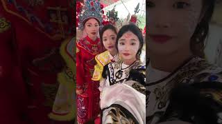 路边休整#中华战舞#liondance#女子英歌舞蹈#cosplay#fancam#路人视角#girls#beautiful#元气少女#shorts#民族舞蹈