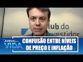 Confusão entre níveis de preço e inflação – Na Bolsa & No Bolso – Jornal da Vida – 13/05/24