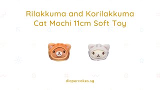 Korilakkuma and Rilakkuma Cat Mochi Soft Toy