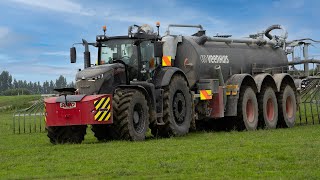 Black Beauty! Fendt 942 Gen.6 - Spreading Slurry