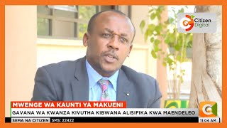Mwenge wa Kaunti | Gavana wa Makueni Mutula Kilonzo asema lengo lake ni kuhimarisha sekta ya afya