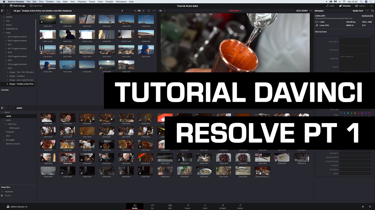 Davinci Resolve Tutorial Part 1 Tersecrets Davinci Resolve Tutorial Part 1 Tersecrets
