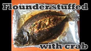 How to Cook Flounder STUFFED with CRAB Meat! ~ Southern Cooking