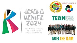 2024 WKF Venice, Italy - Meet the SA Team