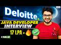 Deloitte Java Developer Interview Experience & Questions [ 3 Technical Rounds ]